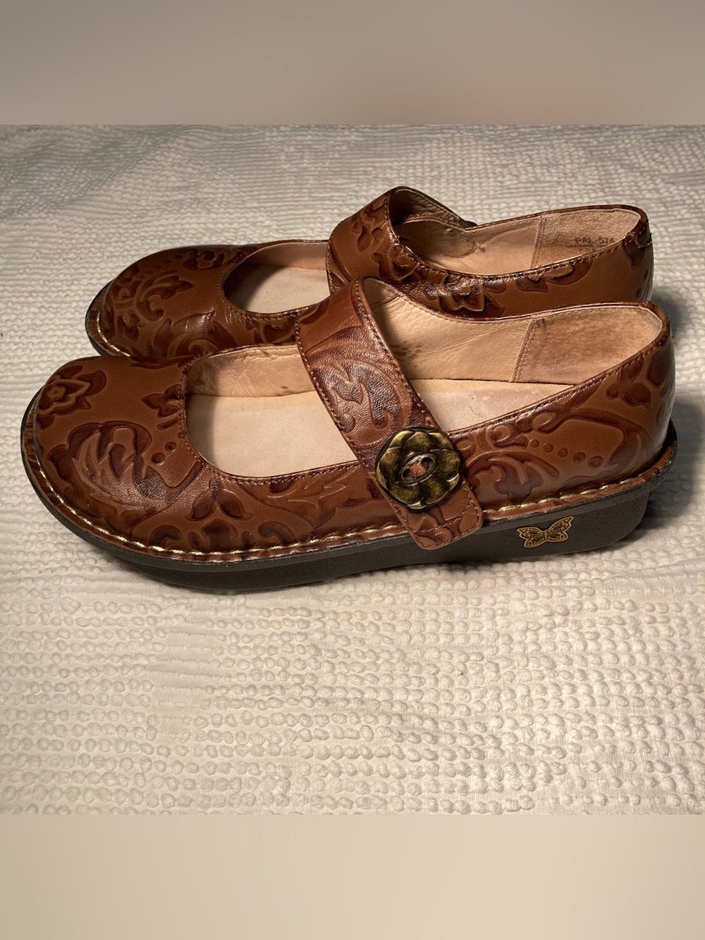 Algeria Paloma Yeehaw Brown Mary Janes - Picture 3 of 7